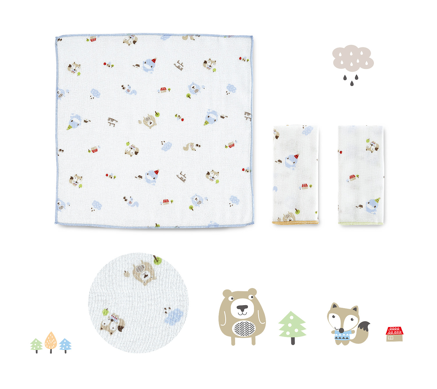proimages/Cottons＆BabyClothing/BabyClothesSeries/GauzeHandkerchied/2378/2378-狐狸熊滿底提花紗布手帕3入網頁編輯-1.jpg