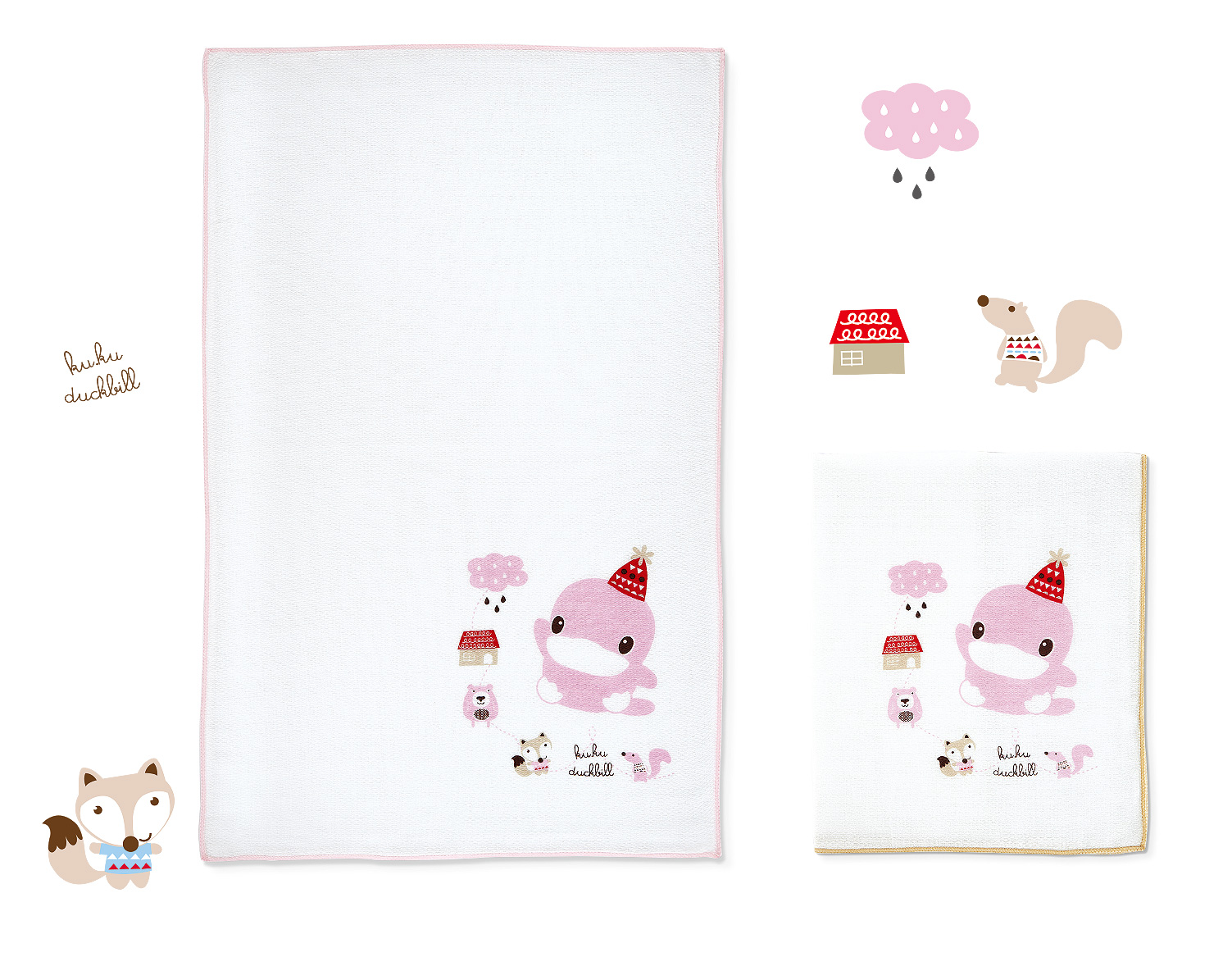 proimages/Cottons＆BabyClothing/BabyClothesSeries/GauzeHandkerchied/2381/2381-狐狸熊單印提花紗布澡巾2入網頁編輯-3.jpg