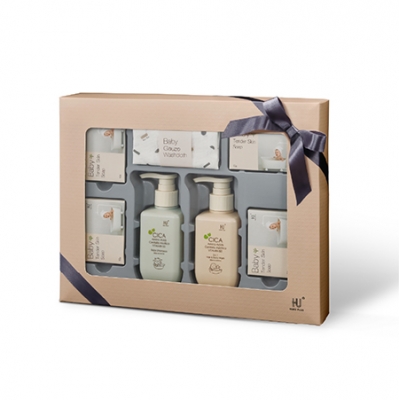 KUKU PLUS 舒敏積雪草寶寶沐浴禮盒