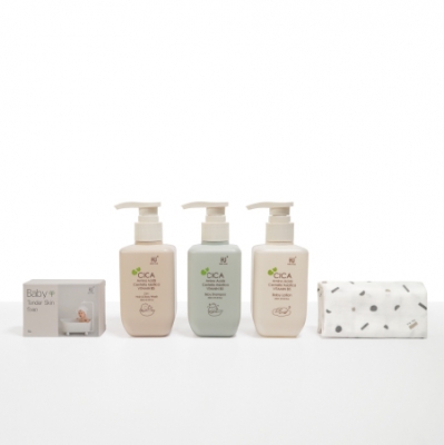 KUKU PLUS 舒敏積雪草寶寶頂級精選沐浴禮盒