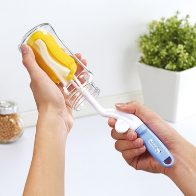 360度海綿奶瓶刷