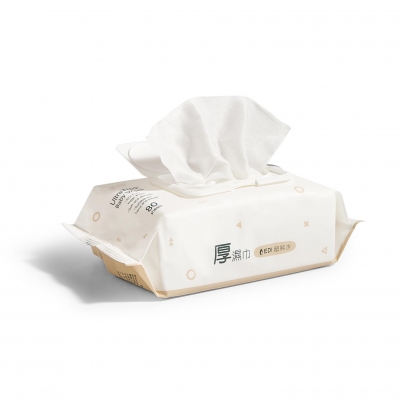 KUKU PLUS EDI超純水嬰兒手口厚濕巾-三入