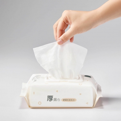 KUKU PLUS EDI超純水嬰兒手口厚濕巾-三入