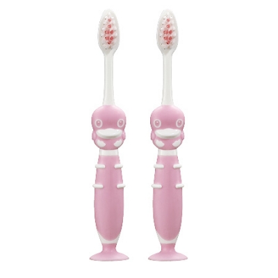 酷咕鴨站立牙刷-雙入