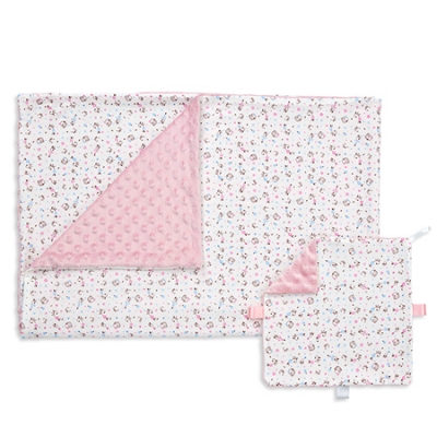 酷咕鴨荳荳安撫毯-奶油白