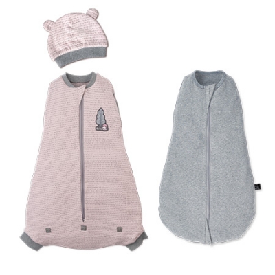 成長懶人包巾x成長睡袍-舒眠組