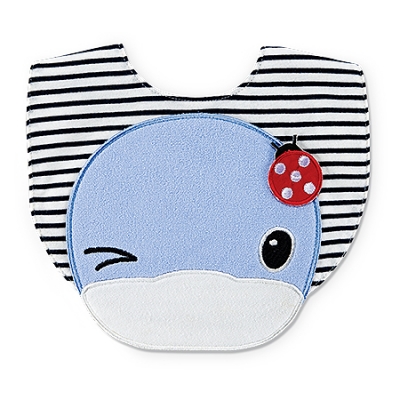 眨眨眼條紋小圍兜