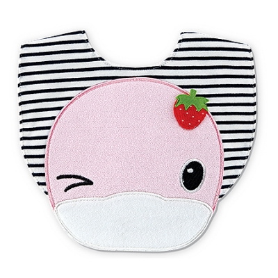 眨眨眼條紋小圍兜