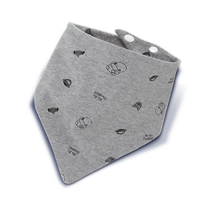 嗶嗶猴雙面三角領巾