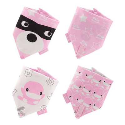 三角扣帶領巾-淘氣雙星