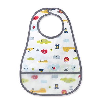 動物派對防水圍兜