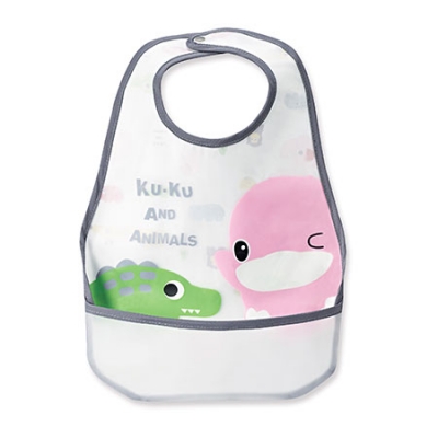 動物派對防水圍兜