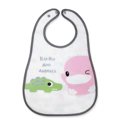 動物派對防水圍兜