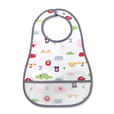 動物派對防水圍兜