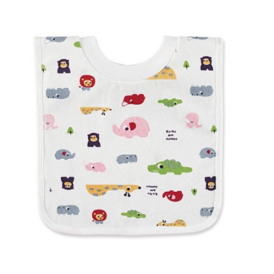 動物派對套頭圍兜