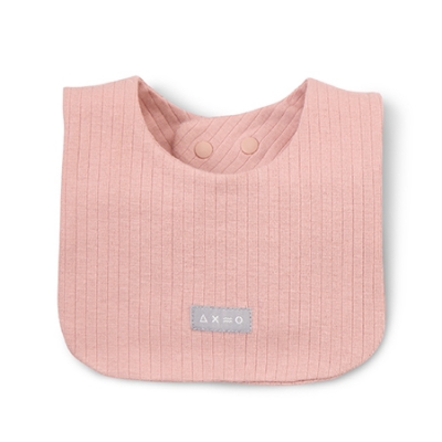 KUKU PLUS竹纖羅紋方形圍兜