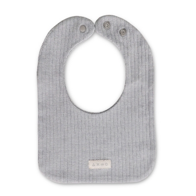 KUKU PLUS竹纖羅紋方形圍兜