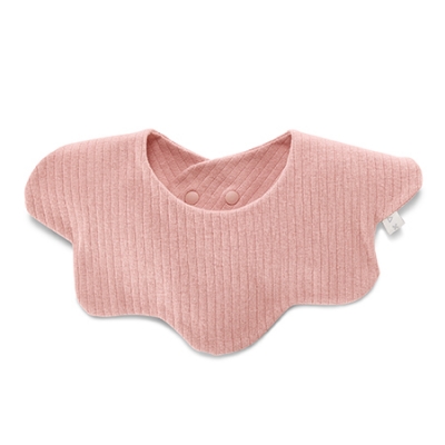 KUKU PLUS竹纖羅紋造型圍兜