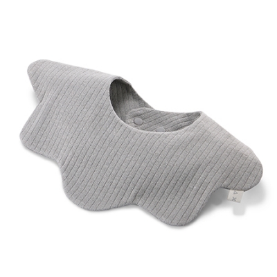 KUKU PLUS竹纖羅紋造型圍兜