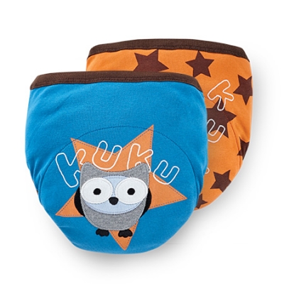 酷寶貝練習褲-傳情貓頭鷹