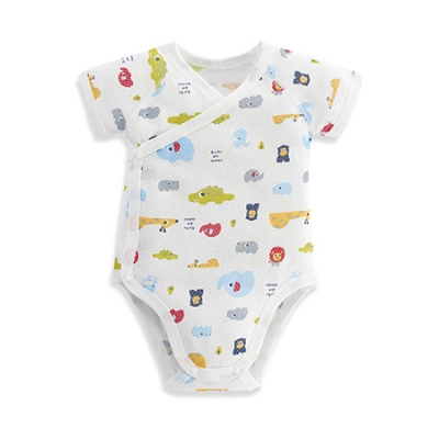 懶人洞洞包屁衣-仲夏藍 0-3m