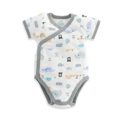 懶人洞洞包屁衣-仲夏藍 0-3m