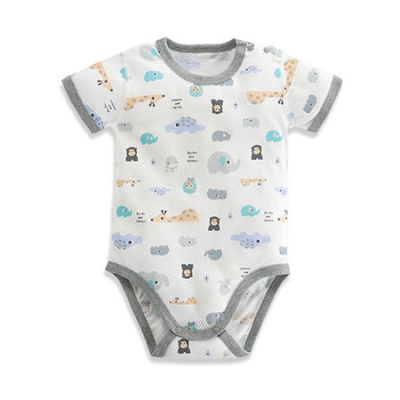 懶人洞洞包屁衣-歡樂粉 6-12m