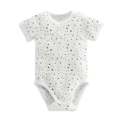 懶人洞洞包屁衣-繽紛粉 6-12m