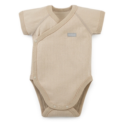 KUKU PLUS 竹纖羅紋包屁衣