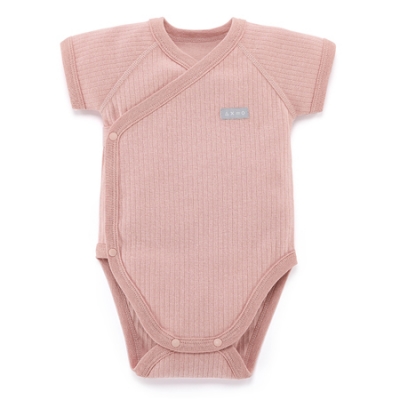 KUKU PLUS 竹纖羅紋包屁衣