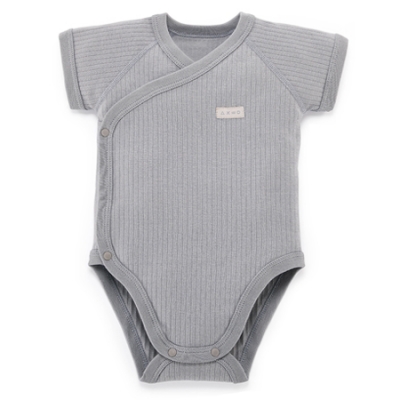 KUKU PLUS 竹纖羅紋包屁衣