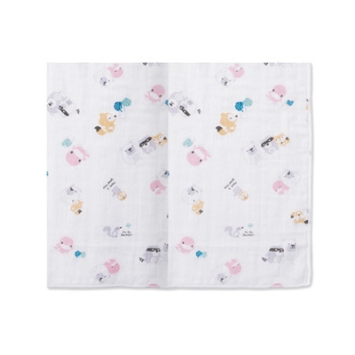 小繽紛紗布澡巾-2入