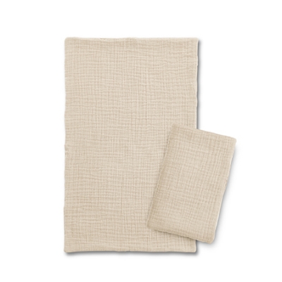 KUKU PLUS 雲朵皺布六層紗布澡巾