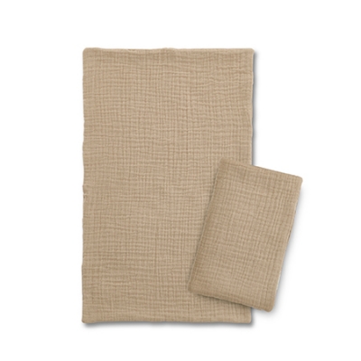 KUKU PLUS 雲朵皺布六層紗布澡巾