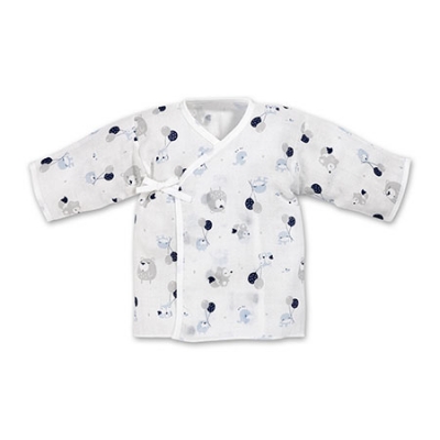 夢想氣球反手袖紗布肚衣-2入