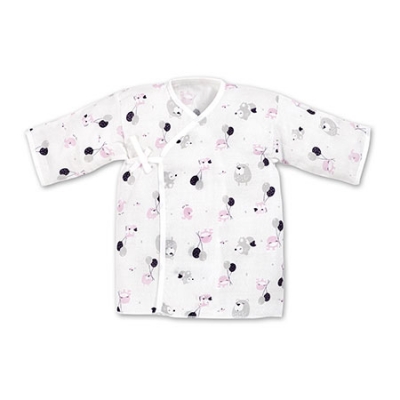 夢想氣球反手袖紗布肚衣-2入