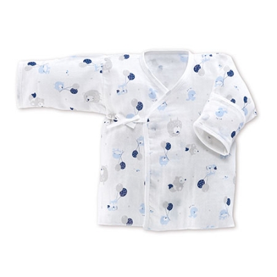 夢想氣球反手袖紗布肚衣-2入