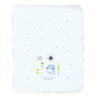 格子緹花紗布大浴巾