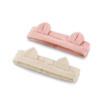 KUKU PLUS 竹纖羅紋造型髮帶