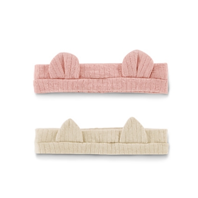 KUKU PLUS 竹纖羅紋造型髮帶