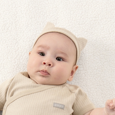 KUKU PLUS 竹纖羅紋造型髮帶