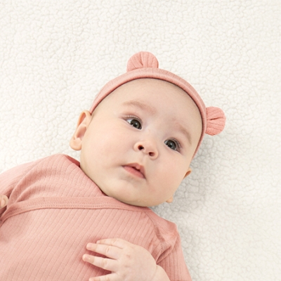 KUKU PLUS 竹纖羅紋造型髮帶