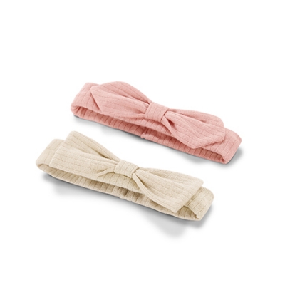 KUKU PLUS 竹纖羅紋蝴蝶髮帶