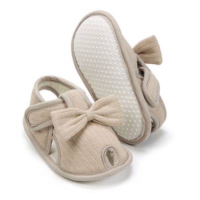 KUKU PLUS 竹纖羅紋蝴蝶學步鞋