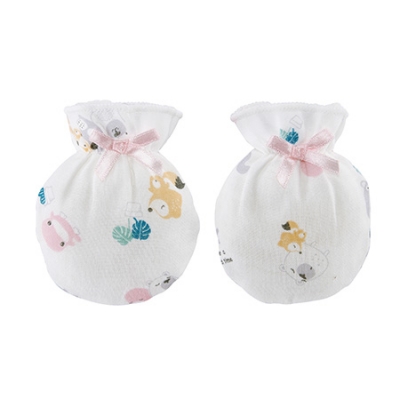 小繽紛紗布手套 2雙入