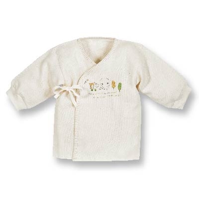 酷咕鴨有機緹花紗布肚衣