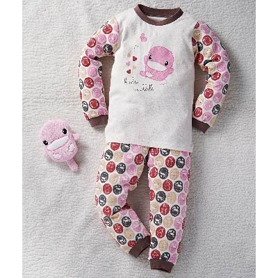 酷咕鴨秋冬有機泡泡套裝