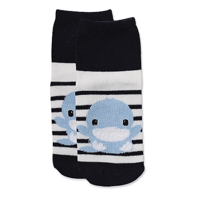 經典條紋兒童襪