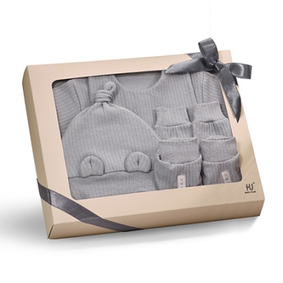 KUKU PLUS 竹纖羅紋兔裝禮盒