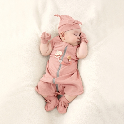 KUKU PLUS 竹纖羅紋成長懶人包巾禮盒16件